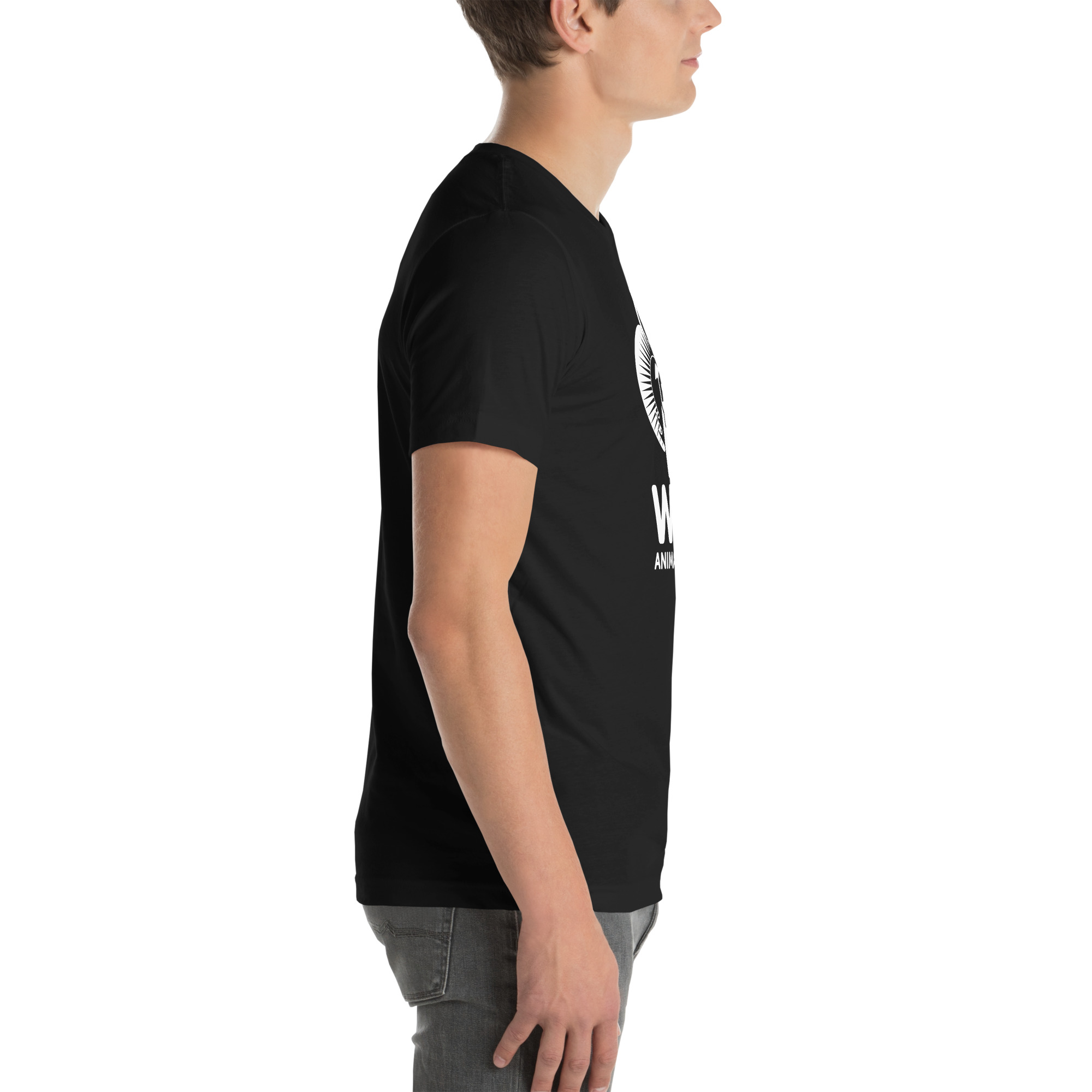 WISE Unisex T-Shirt with white logo - Image 5