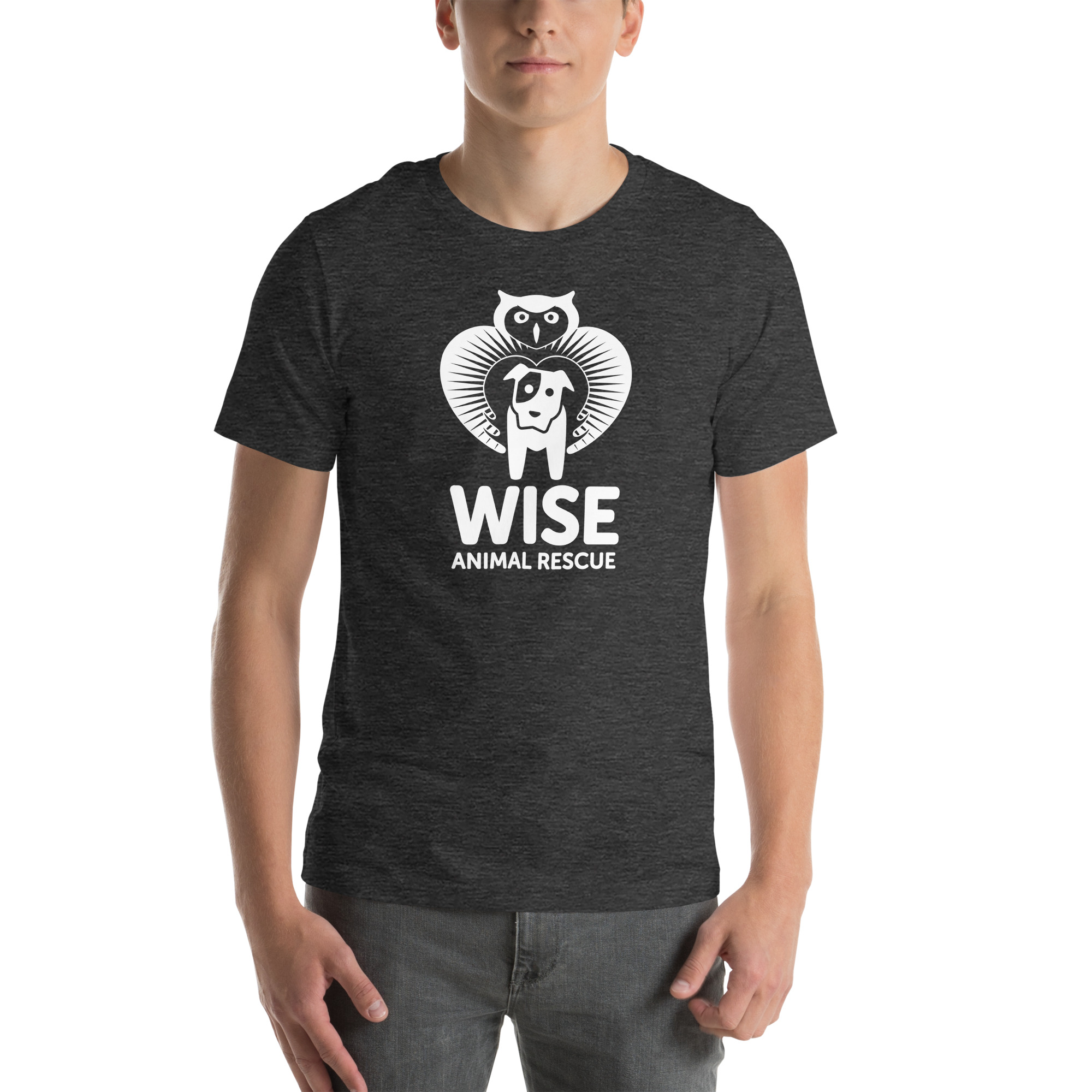 WISE Unisex T-Shirt with white logo - Image 25