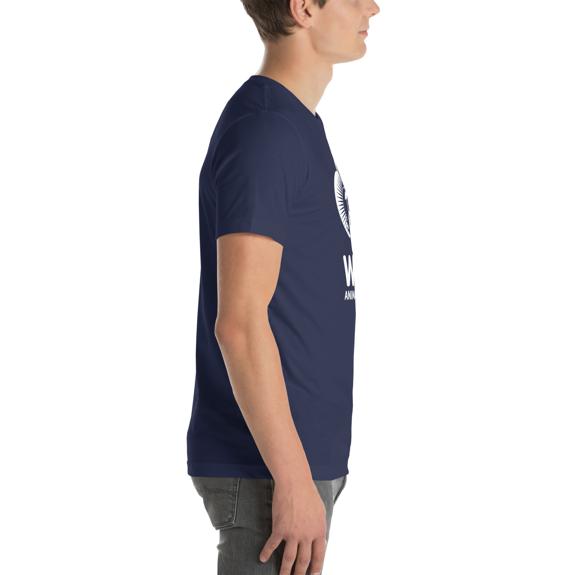 WISE Unisex T-Shirt with white logo - Image 11