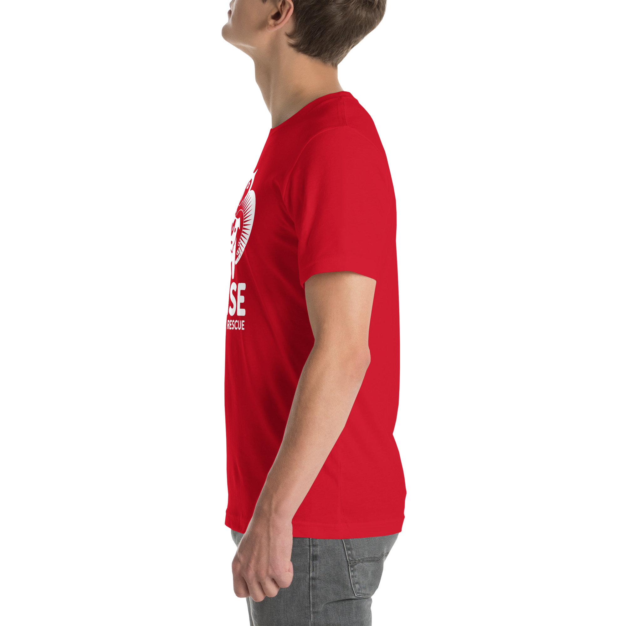 WISE Unisex T-Shirt with white logo - Image 15
