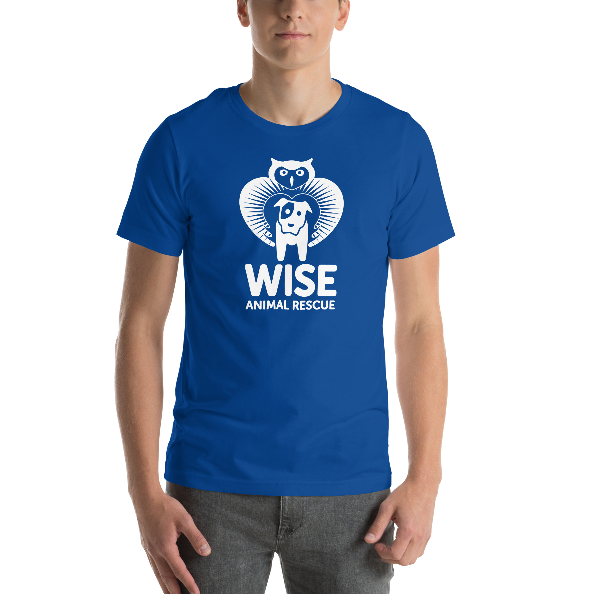 WISE Unisex T-Shirt with white logo - Image 19